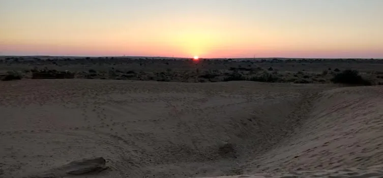 Sunrise At Jaisalmer