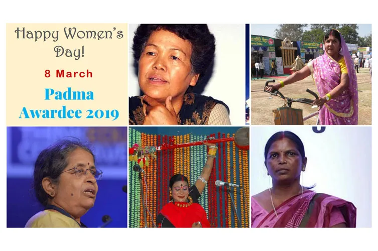 Padma Awardee 2019 Indian Women Womens Day Special
