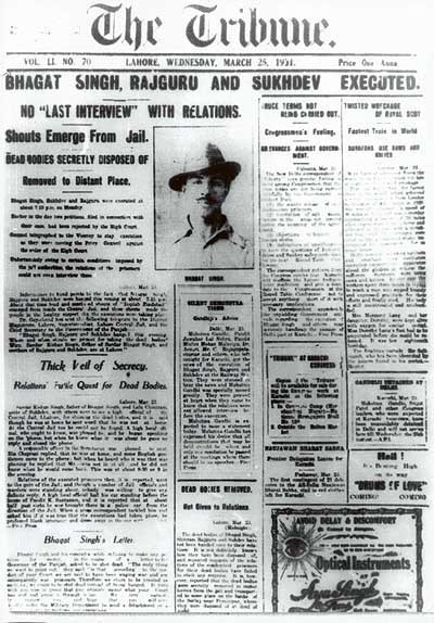 Shaheed Bhagat Singh - The Trial And The Execution