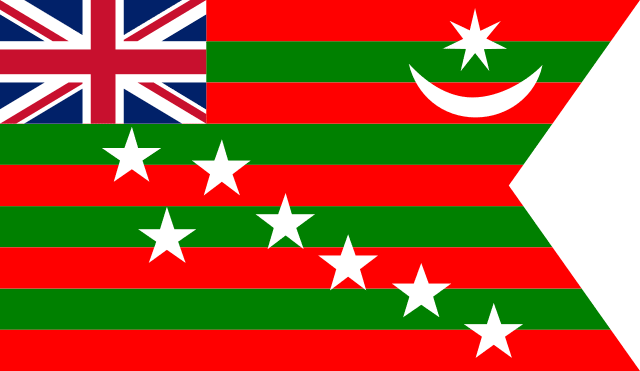 The Flag Used During Home Rule Movement In Year 1917