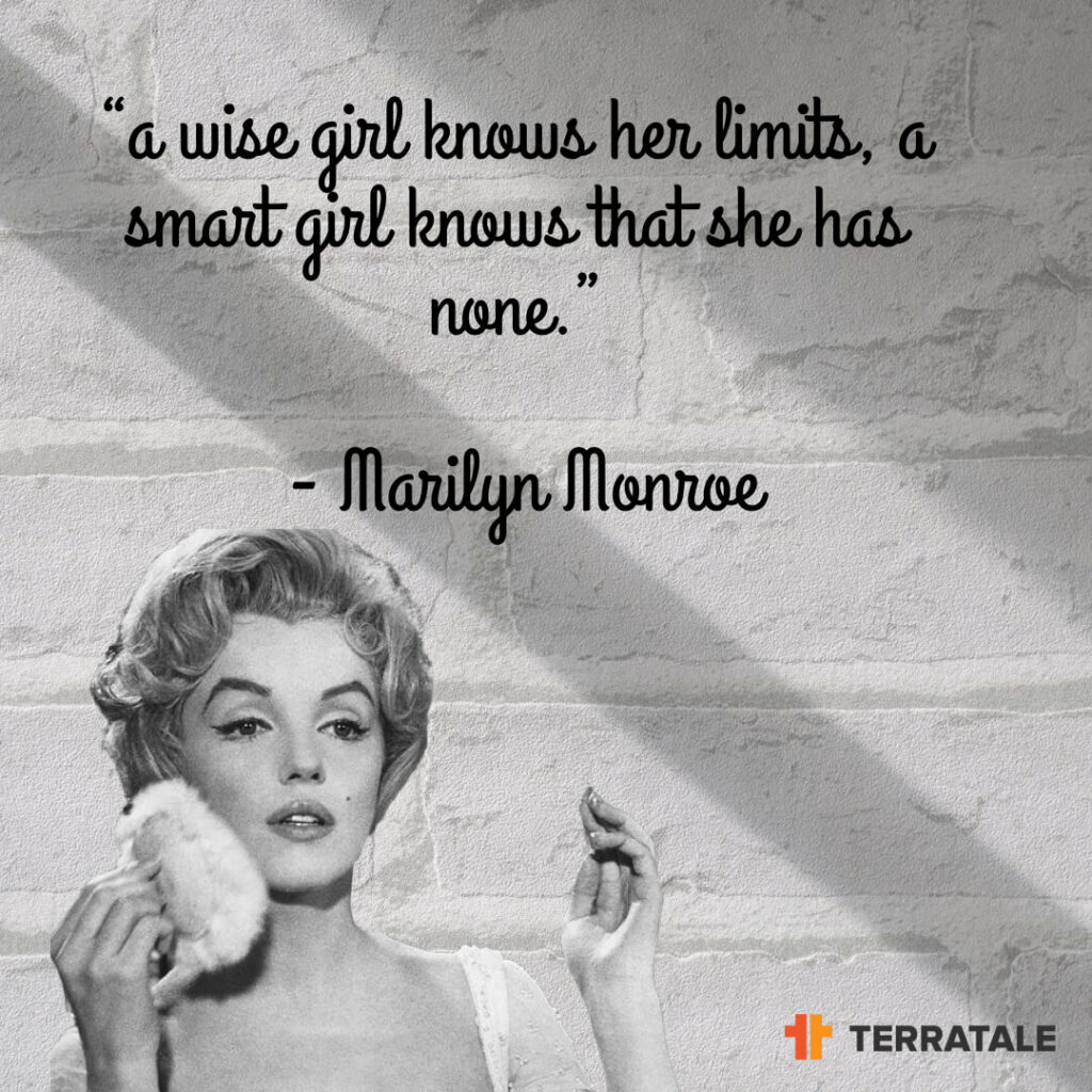 Wise Marilyn Monroe