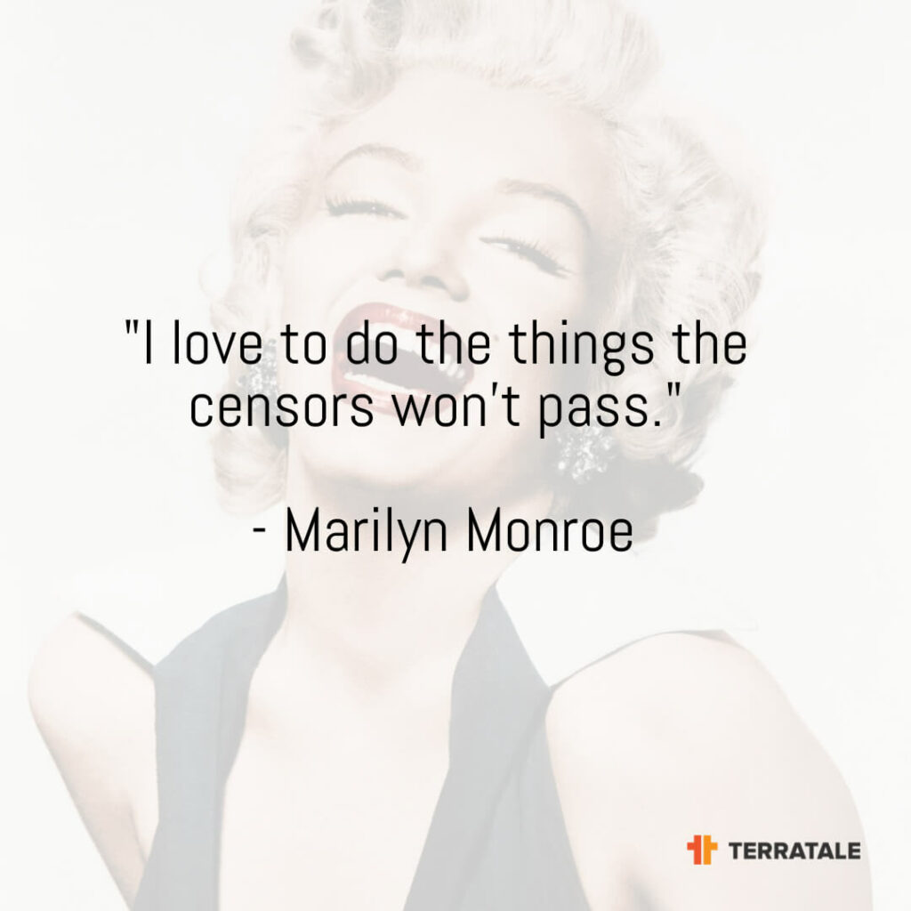 Witty Marilyn Monroe Quotes