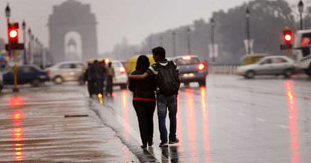 After Monsoon Walk At Rajpath New Delhi